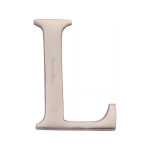 Heritage Brass Letter L  - Pin Fix 51mm